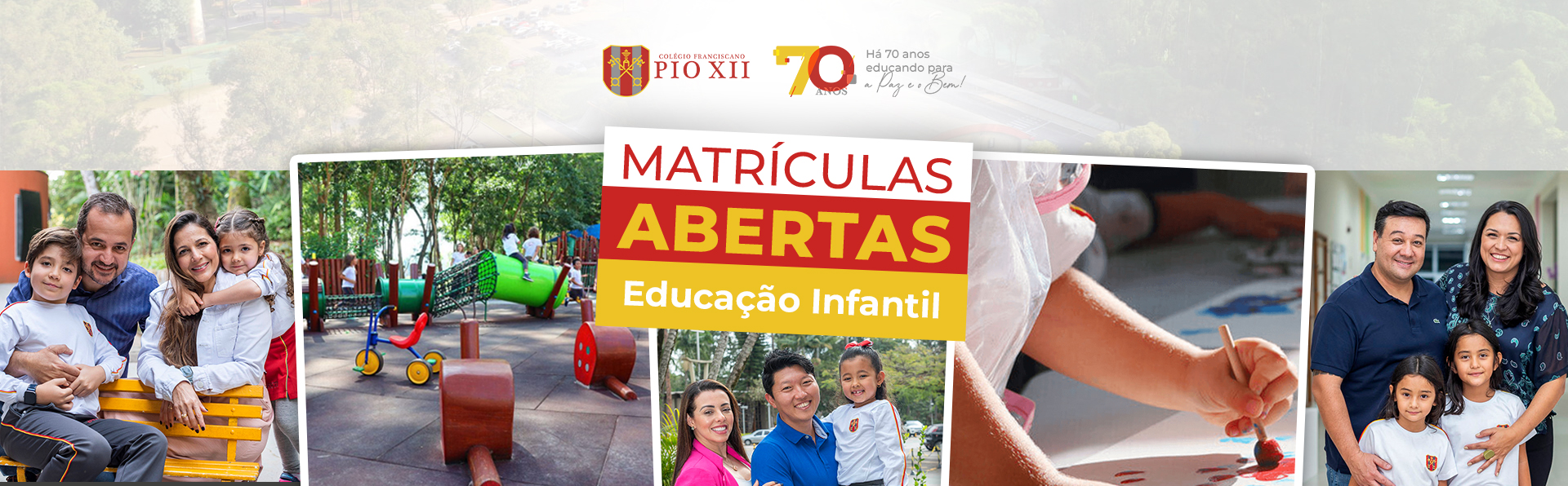 Matrículas Abertas Infantil – Meio do Ano – 2024