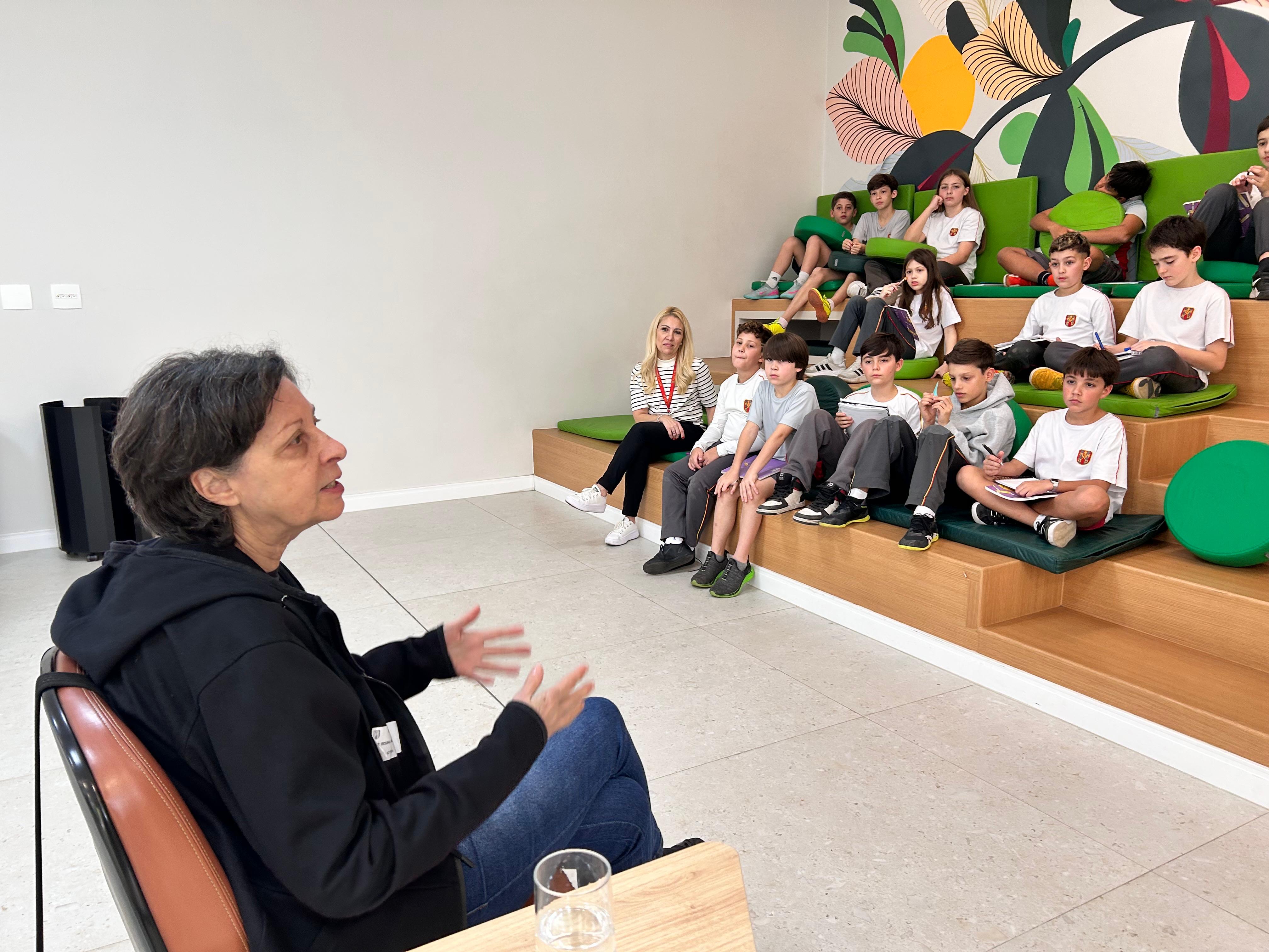 Encontro com a escritora Rosana Rios